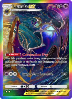 Lunala-ex — carte 204 de l’extension Gardiens Astraux