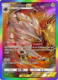 Solgaleo-ex — carte 207 de l’extension Gardiens Astraux