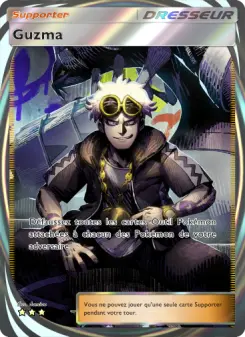 Guzma — carte 208 de l’extension Gardiens Astraux