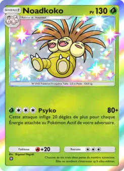 Noadkoko — carte 214 de l’extension Gardiens Astraux