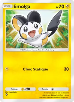 Emolga — carte 018 de l’extension Crise Interdimensionnelle