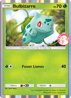 Bulbizarre — carte 023 de l’extension Promo-A