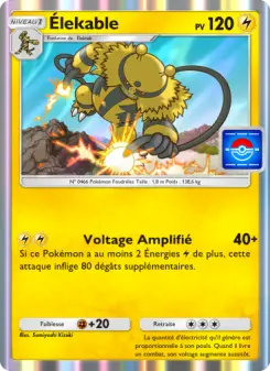 Élekable — carte 036 de l’extension Promo-A