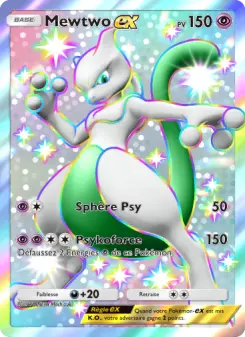 Mewtwo-ex — carte 050 de l’extension Promo-A