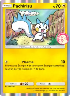 Pachirisu — carte 058 de l’extension Promo-A