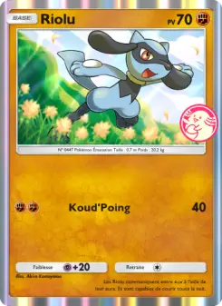 Riolu — carte 059 de l’extension Promo-A
