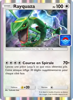 Rayquaza — carte 063 de l’extension Promo-A