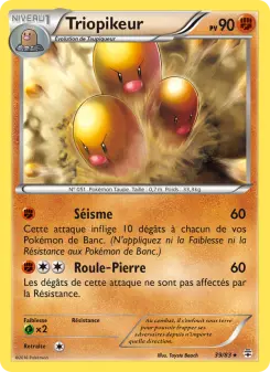 Triopikeur — carte 39 de l’extension Générations