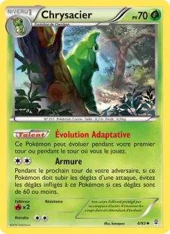 Chrysacier — carte 4 de l’extension Générations