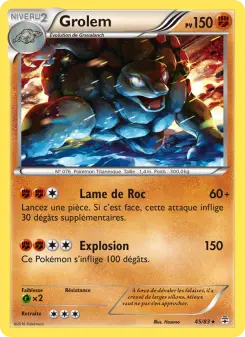 Grolem — carte 45 de l’extension Générations