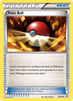 Poké Ball — carte 67 de l’extension Générations