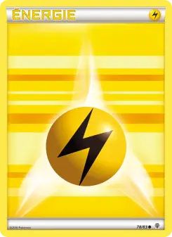 Énergie Lightning de base — carte 78 de l’extension Générations