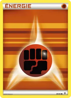 Énergie Fighting de base — carte 80 de l’extension Générations