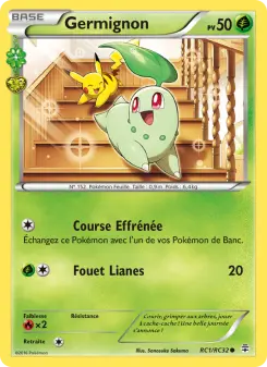 Germignon — carte RC1 de l’extension Générations