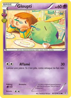 Gloupti — carte RC12 de l’extension Générations