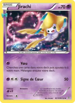 Jirachi — carte RC13 de l’extension Générations