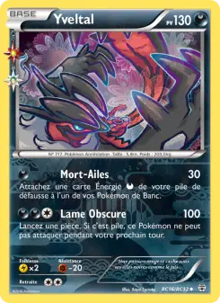 Yveltal — carte RC16 de l’extension Générations