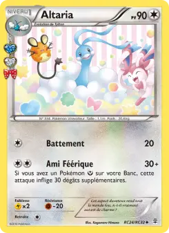 Altaria — carte RC24 de l’extension Générations