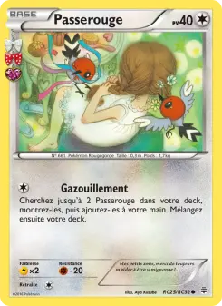 Passerouge — carte RC25 de l’extension Générations