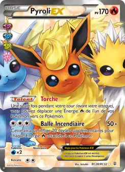 Pyroli-EX — carte RC28 de l’extension Générations