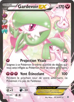Gardevoir-EX — carte RC30 de l’extension Générations