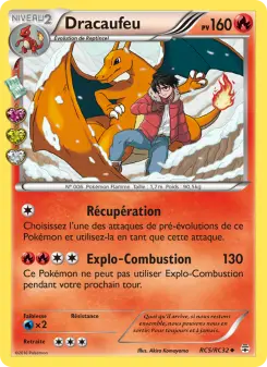 Dracaufeu — carte RC5 de l’extension Générations