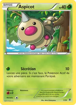 Aspicot — carte 1 de l’extension Bienvenue à Kalos