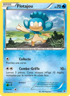 Flotajou — carte 11 de l’extension Bienvenue à Kalos