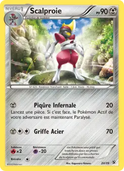 Scalproie — carte 20 de l’extension Bienvenue à Kalos
