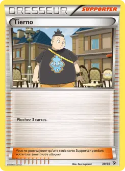 Tierno — carte 39 de l’extension Bienvenue à Kalos