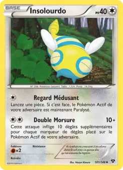 Insolourdo — carte 101 de l’extension XY