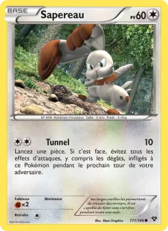 Sapereau — carte 111 de l’extension XY