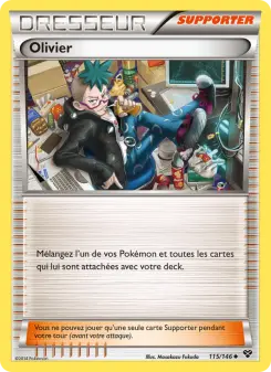 Olivier — carte 115 de l’extension XY