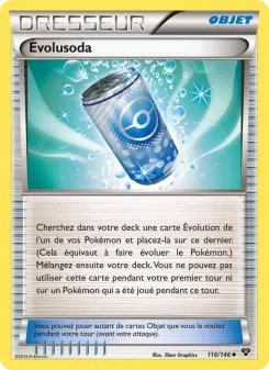 Évolusoda — carte 116 de l’extension XY