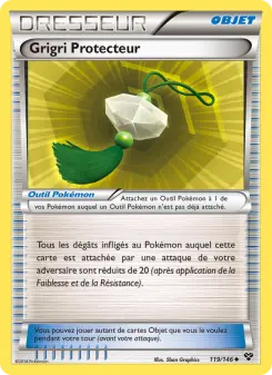Grigri Protecteur — carte 119 de l’extension XY