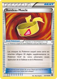Bandeau Muscle — carte 121 de l’extension XY