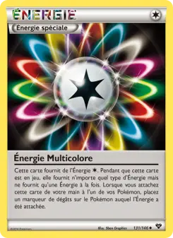 Énergie Multicolore — carte 131 de l’extension XY