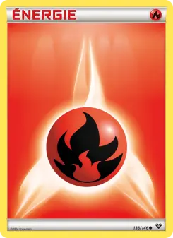 Énergie Feu — carte 133 de l’extension XY