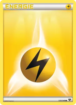 Énergie Electrik — carte 135 de l’extension XY