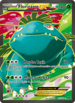 Florizarre EX — carte 141 de l’extension XY