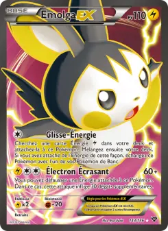 Emolga EX — carte 143 de l’extension XY