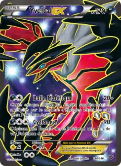 Yveltal EX — carte 144 de l’extension XY