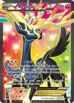 Xerneas EX — carte 146 de l’extension XY