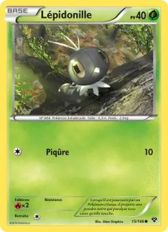 Lépidonille — carte 15 de l’extension XY