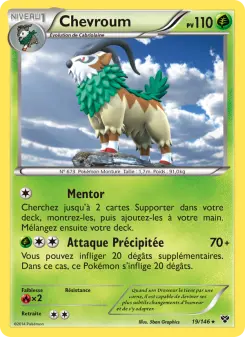 Chevroum — carte 19 de l’extension XY