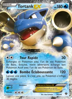Tortank EX — carte 29 de l’extension XY