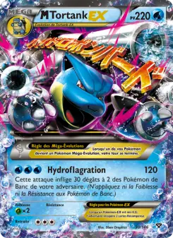 M Tortank EX — carte 30 de l’extension XY