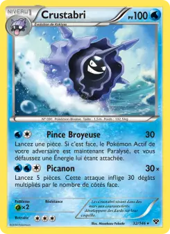 Crustabri — carte 32 de l’extension XY