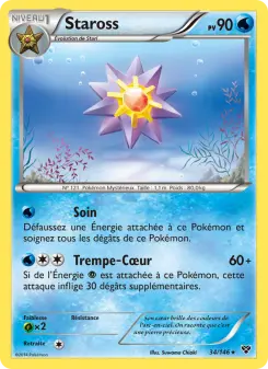 Staross — carte 34 de l’extension XY