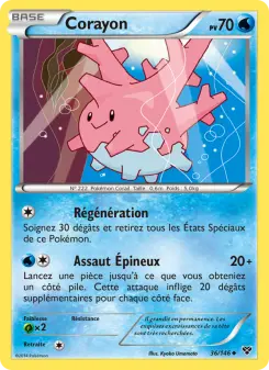 Corayon — carte 36 de l’extension XY